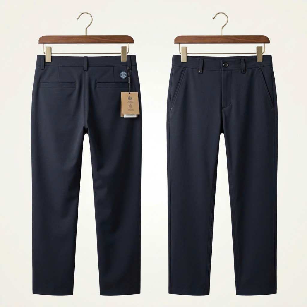 QUÂN KAKI BURBERRY NAVY TAG TB MÔNG 8042321