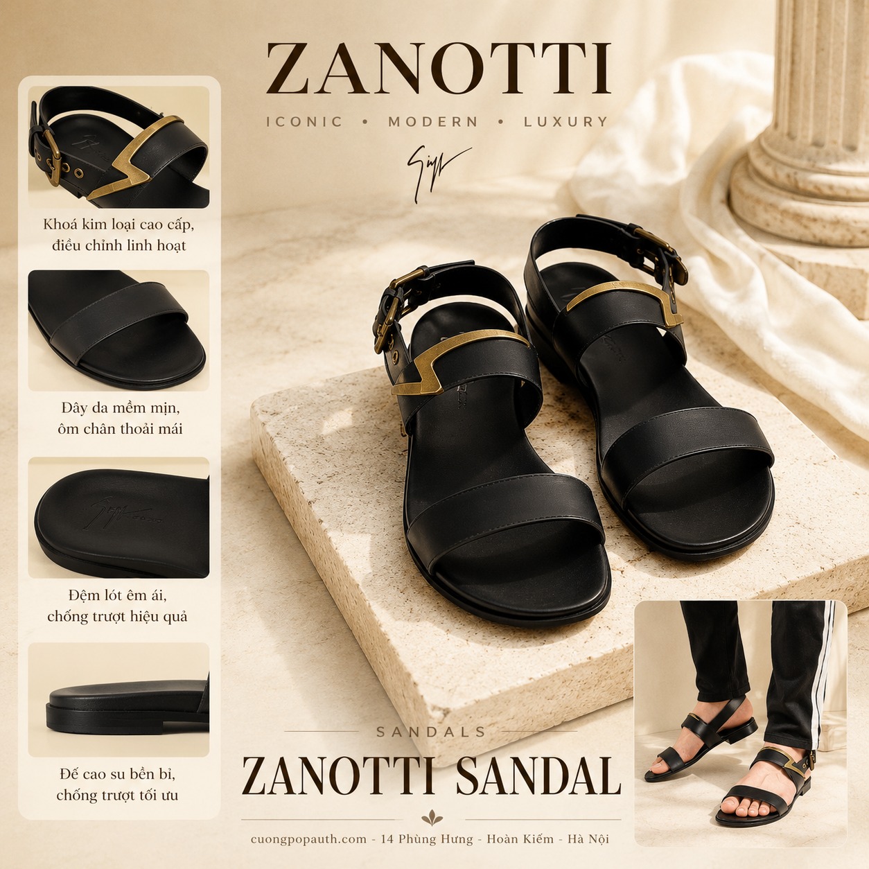 SANDAL GIUSEPPE ZANOTTI GZ4706