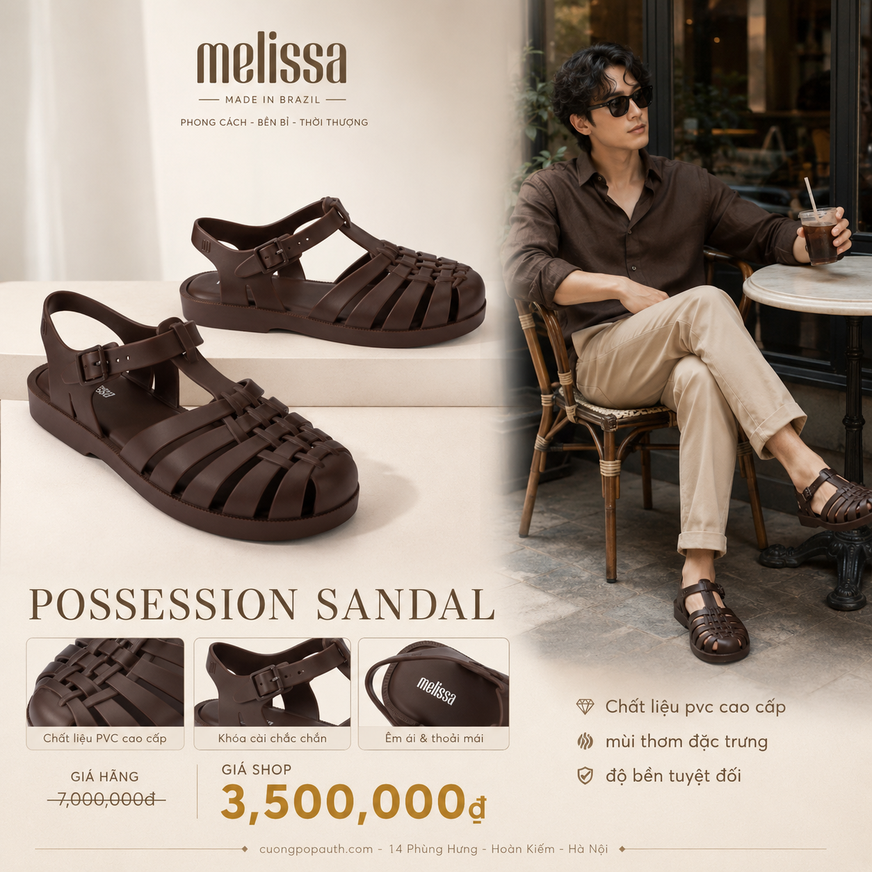 SANDAL MLS NÂU MLS008
