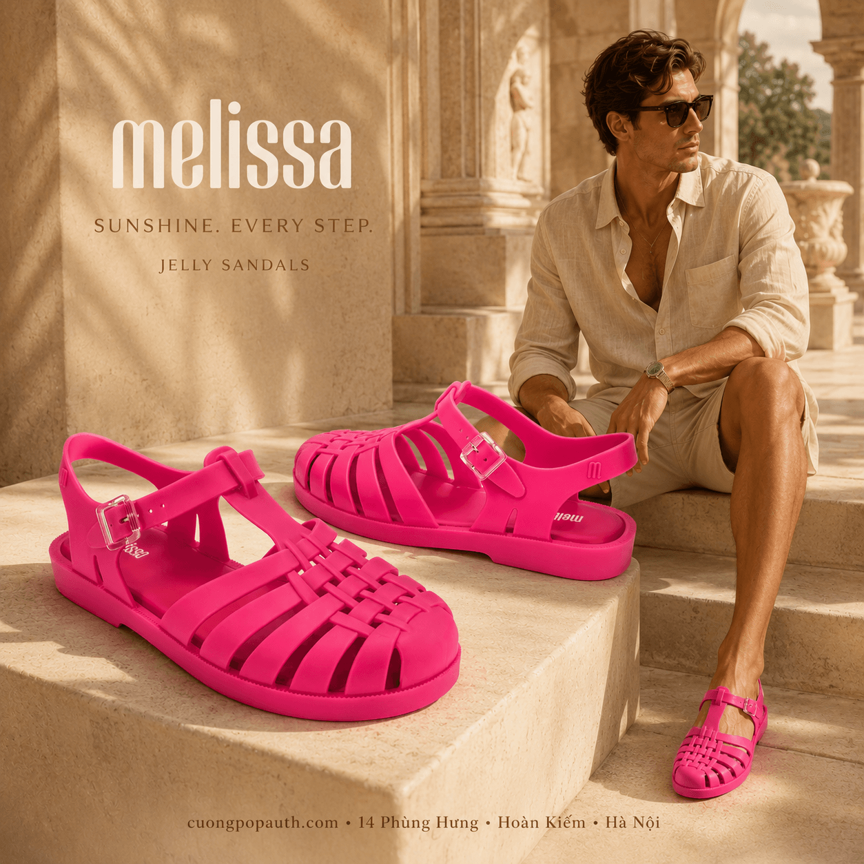 SANDAL MLS PINK CP7132026