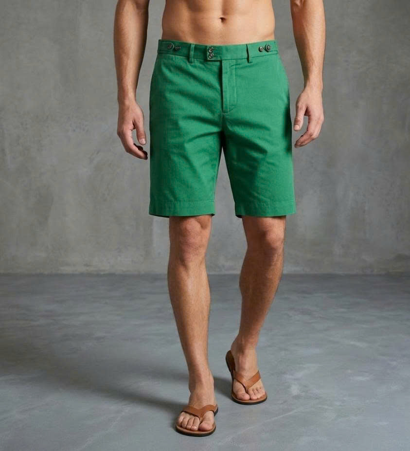 SHORT KAKI DOLCE XANH GYTJMT FUFIS