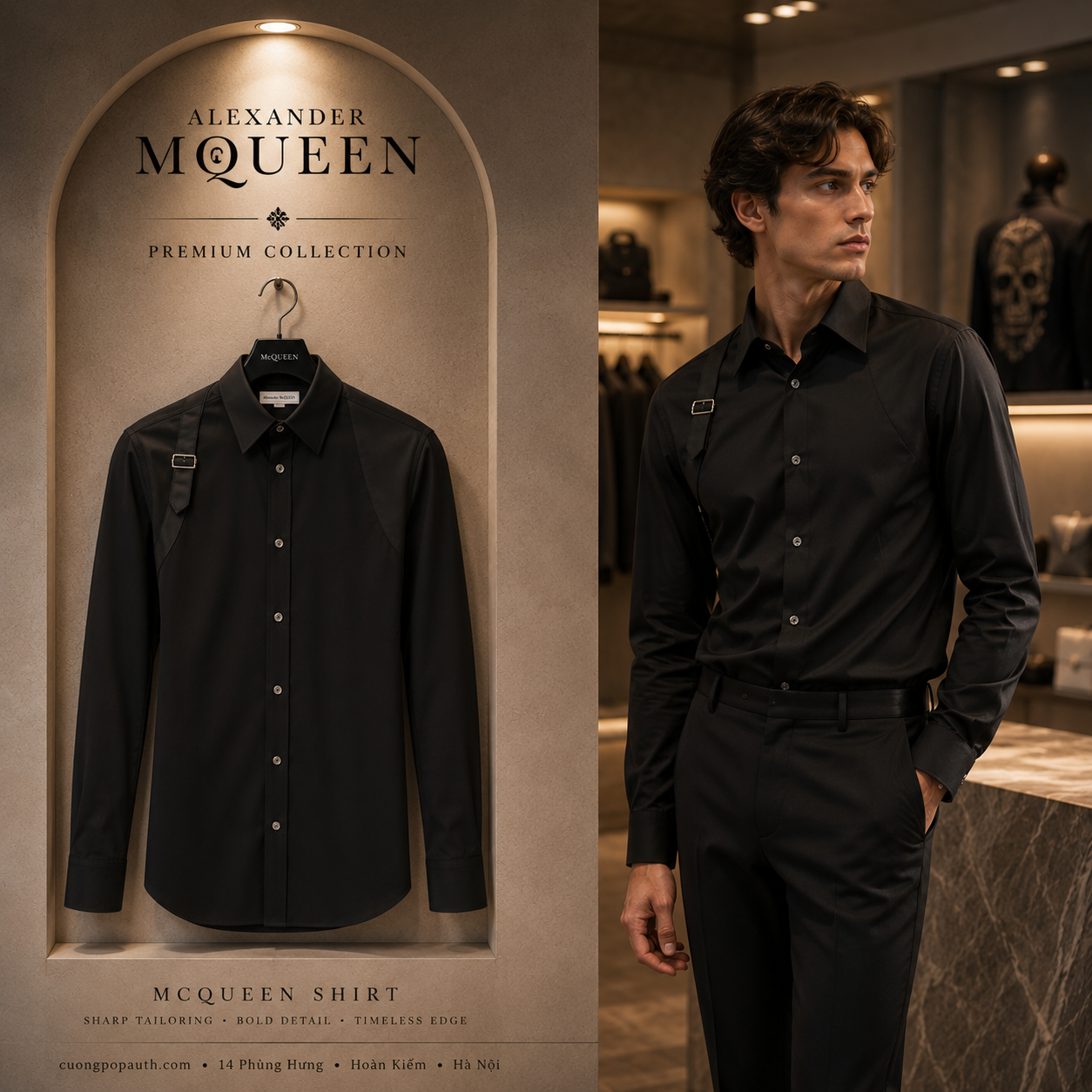 SƠ MI ALEXANDER MCQUEEN 624753QPN441000
