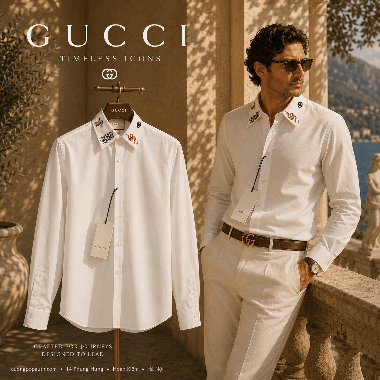 SƠ MI GUCCI TB12