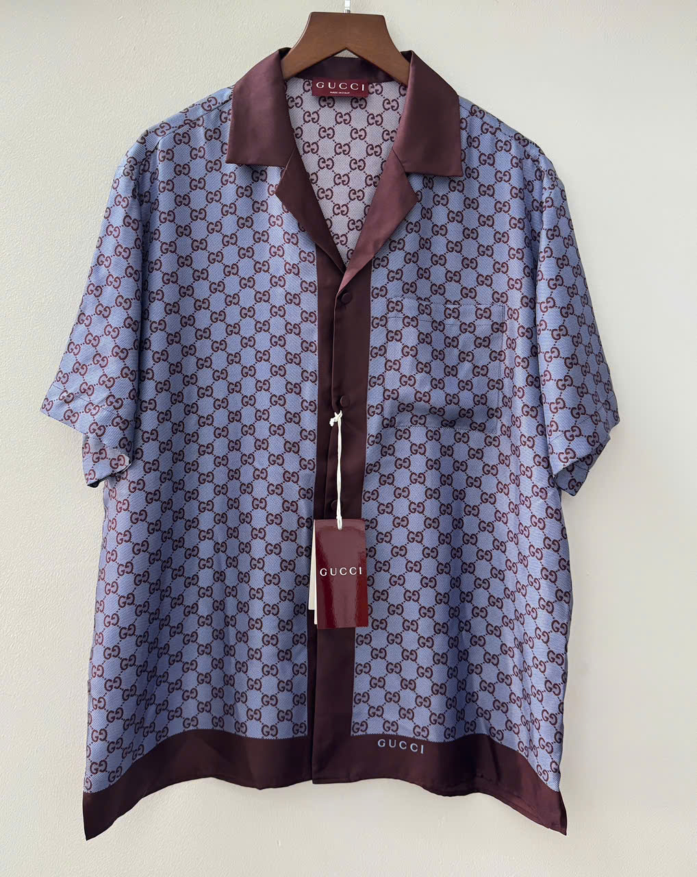 SƠ MI GUCCI XANH GG 794907 ZASG3 6006