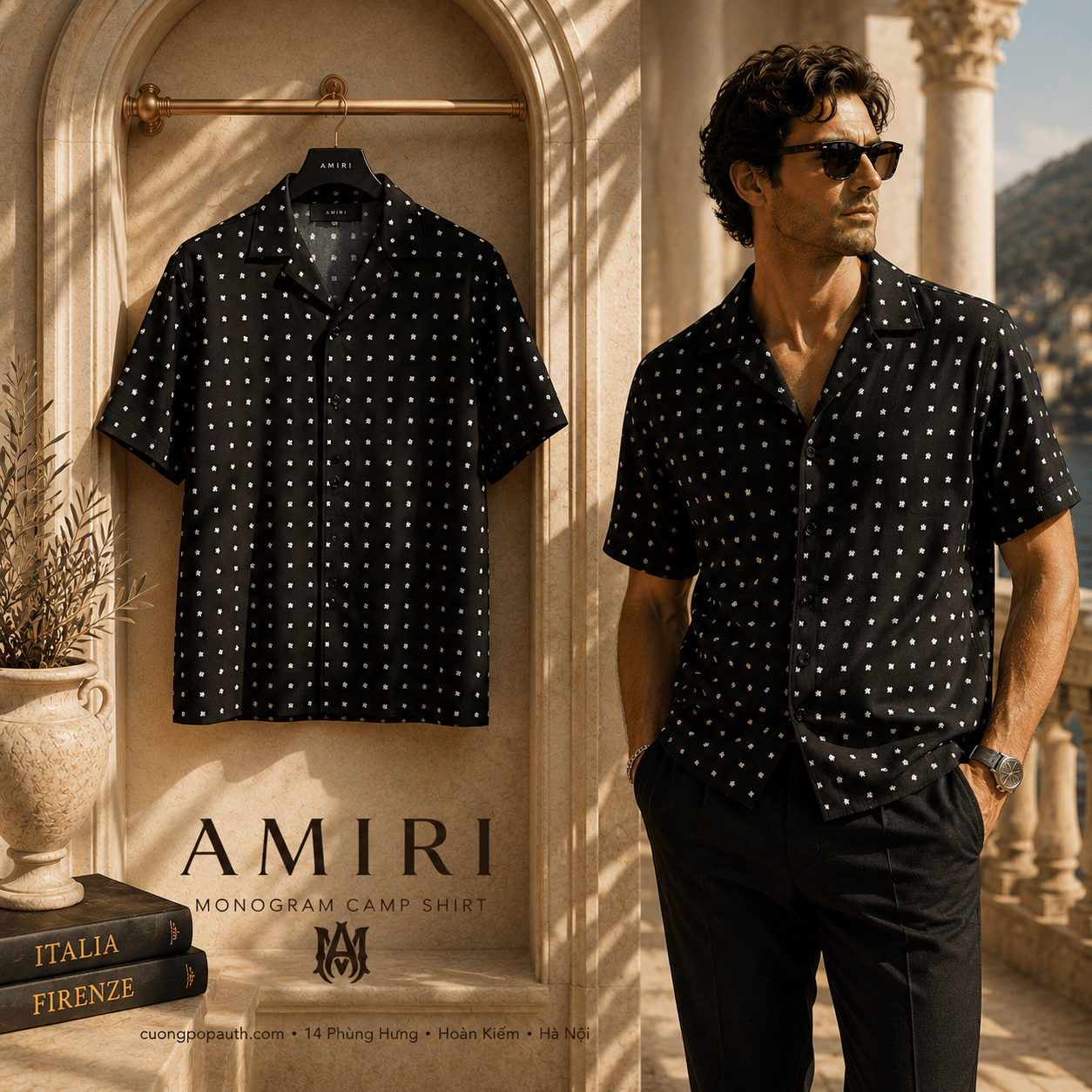 SƠ MI LỤA AMIRI TB10