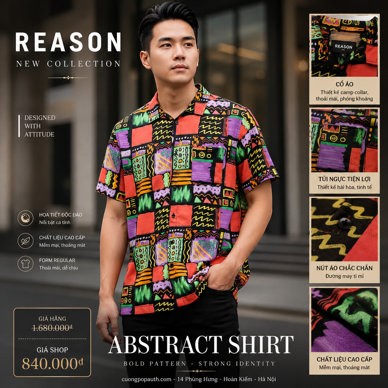 SƠ MI REASON MULTI NHIỀU HOẠ TIẾT A1-117