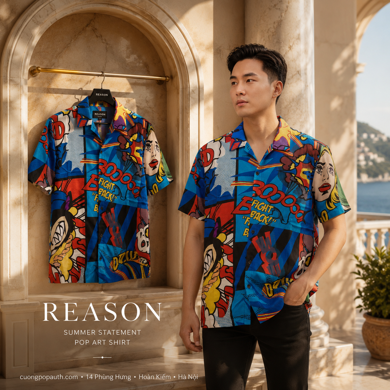 SƠ MI REASON MULTI NHIỀU HOẠ TIẾT A1-211
