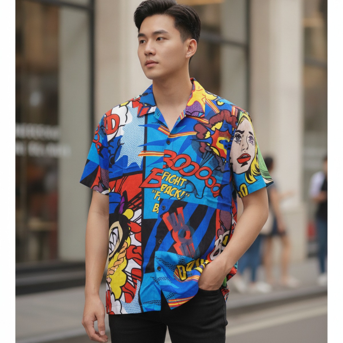 SƠ MI REASON MULTI NHIỀU HOẠ TIẾT A1-211