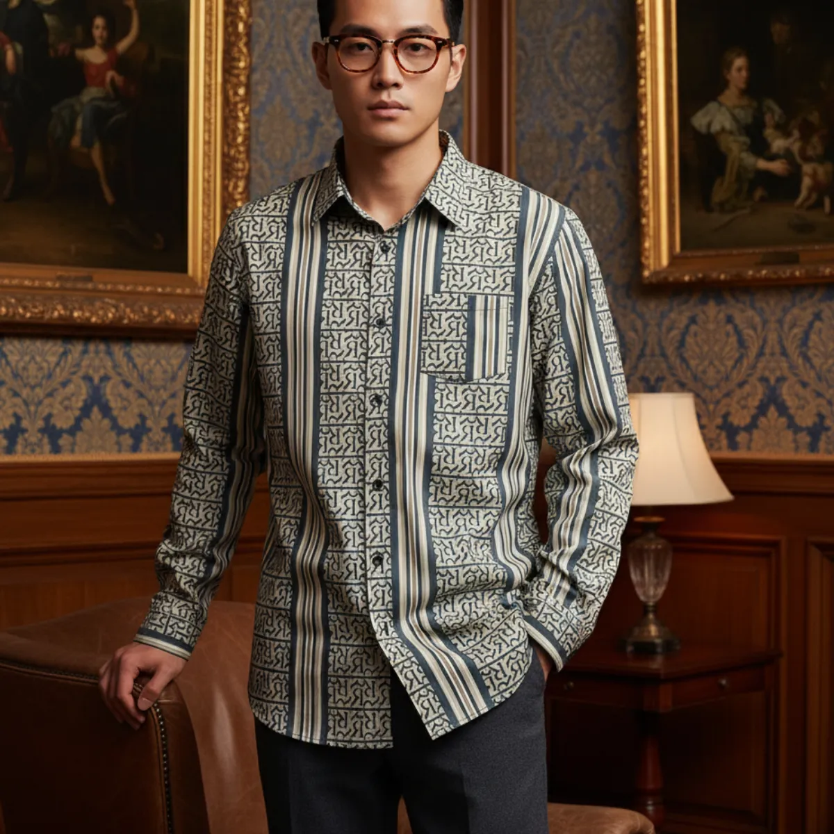SƠ MI REASON MULTI NHIỀU HOẠ TIẾT WF3-12