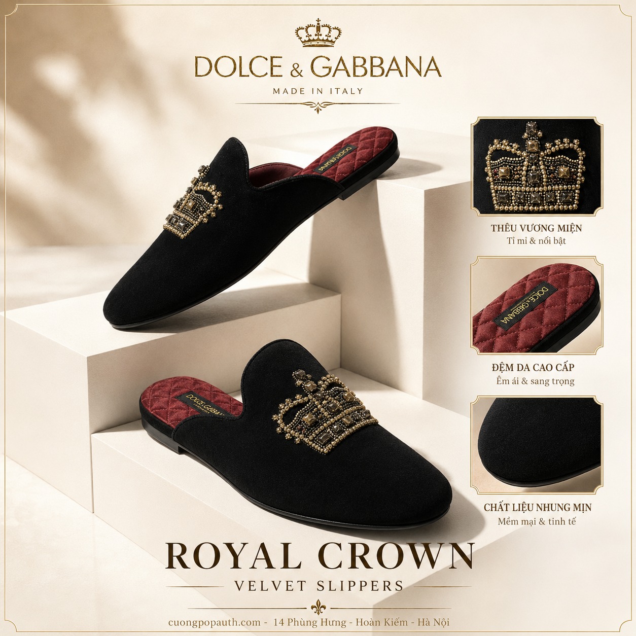 SỤC DOLCE THÊU VƯƠNG MIỆN A80128AZ82180999