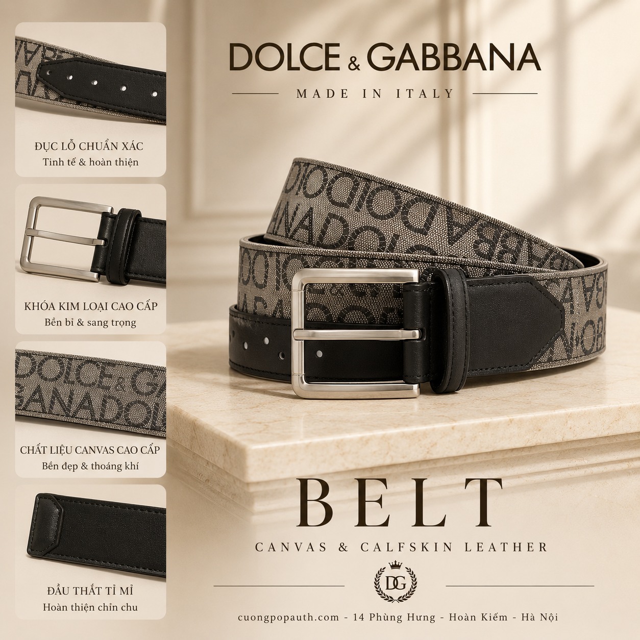 THẮT LƯNG DOLCE CHỮ DG BC4786AJ70589875