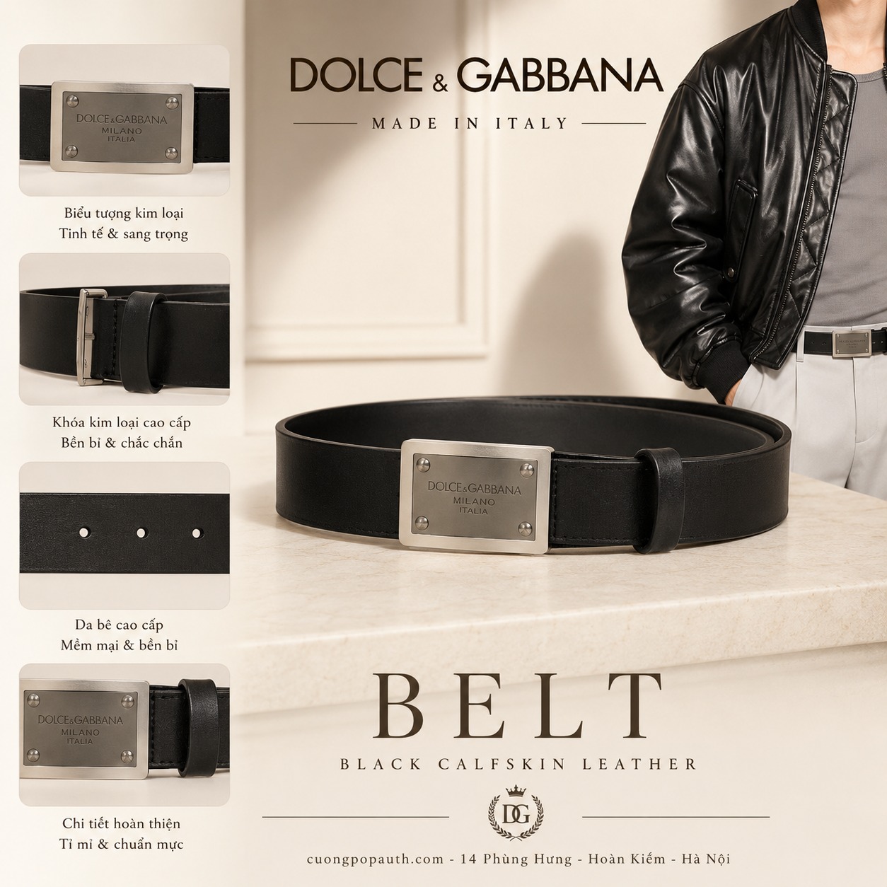 THẮT LƯNG DOLCE MẶT BẠC BC4825AO74487653