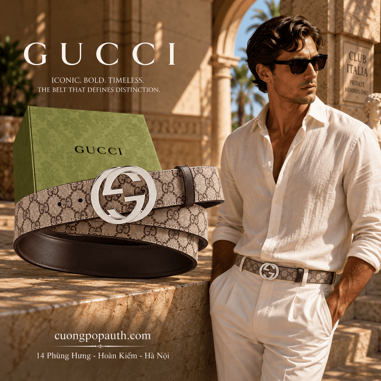 THẮT LƯNG GUCCI 411924 KGDHN 9643