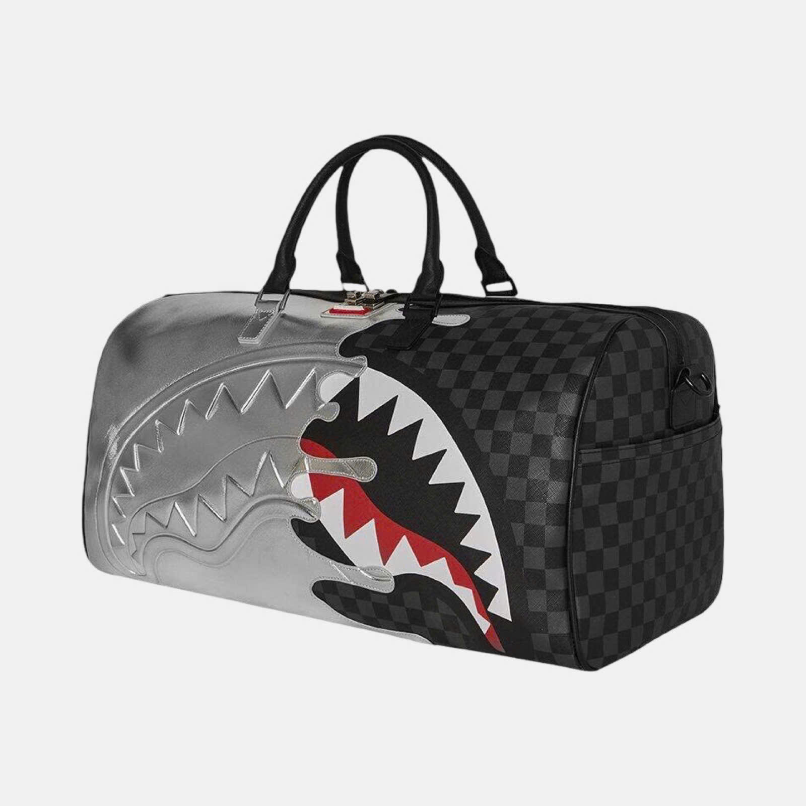 TÚI TRỐNG SPRAYGROUND SILVER SIDE DRIP DUFLE
