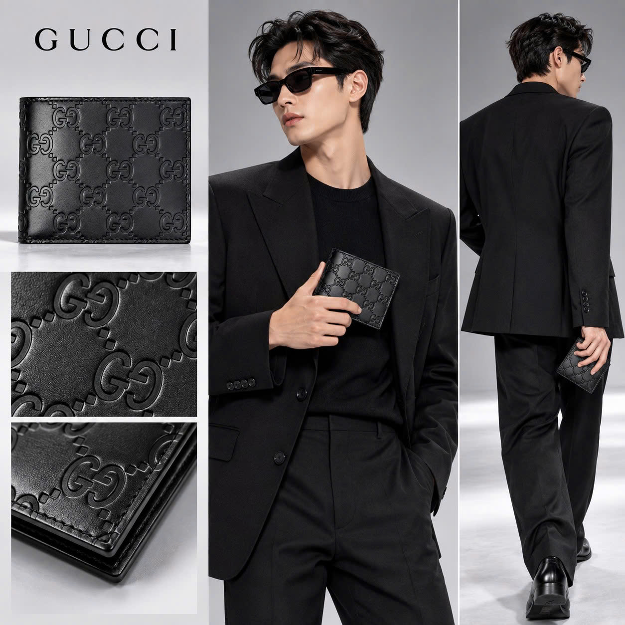 VÍ GUCCI ĐEN K103929