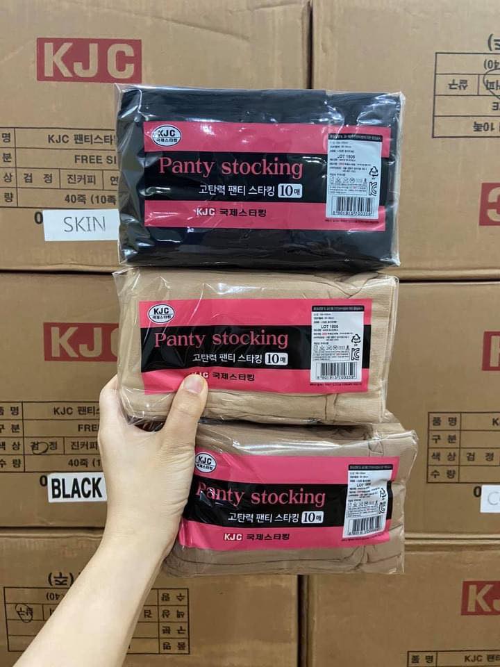 Set 5 Quần tất Panty stock Hàn Quốc màu da