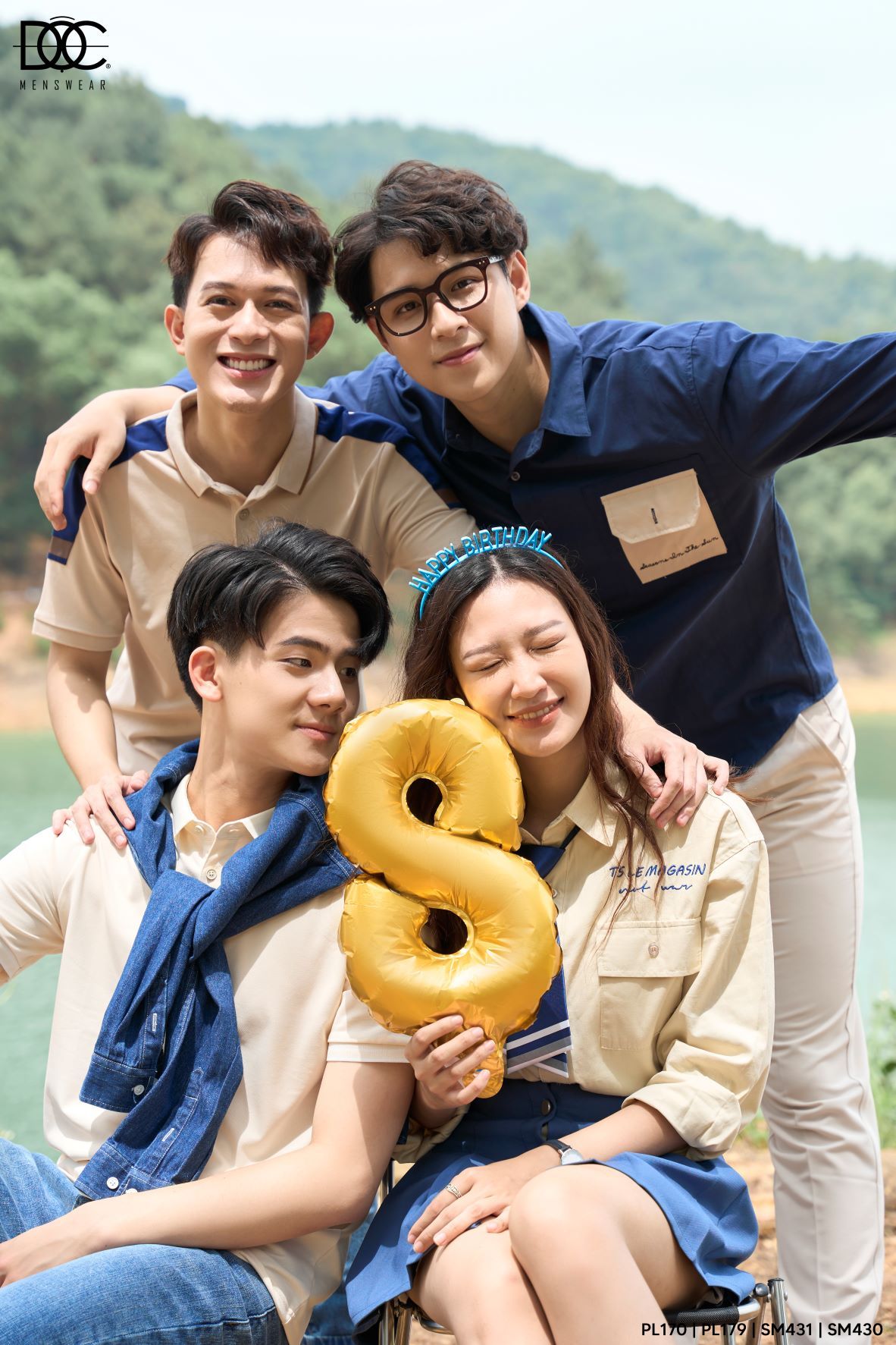 SINH NHẬT ĐỘC MENSWEAR 8 TUỔI