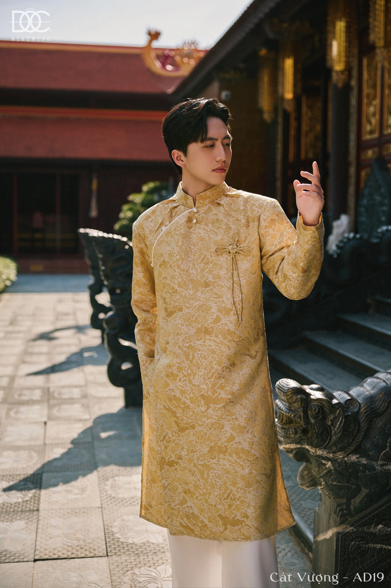 Aó dài Cát Vượng - AD19