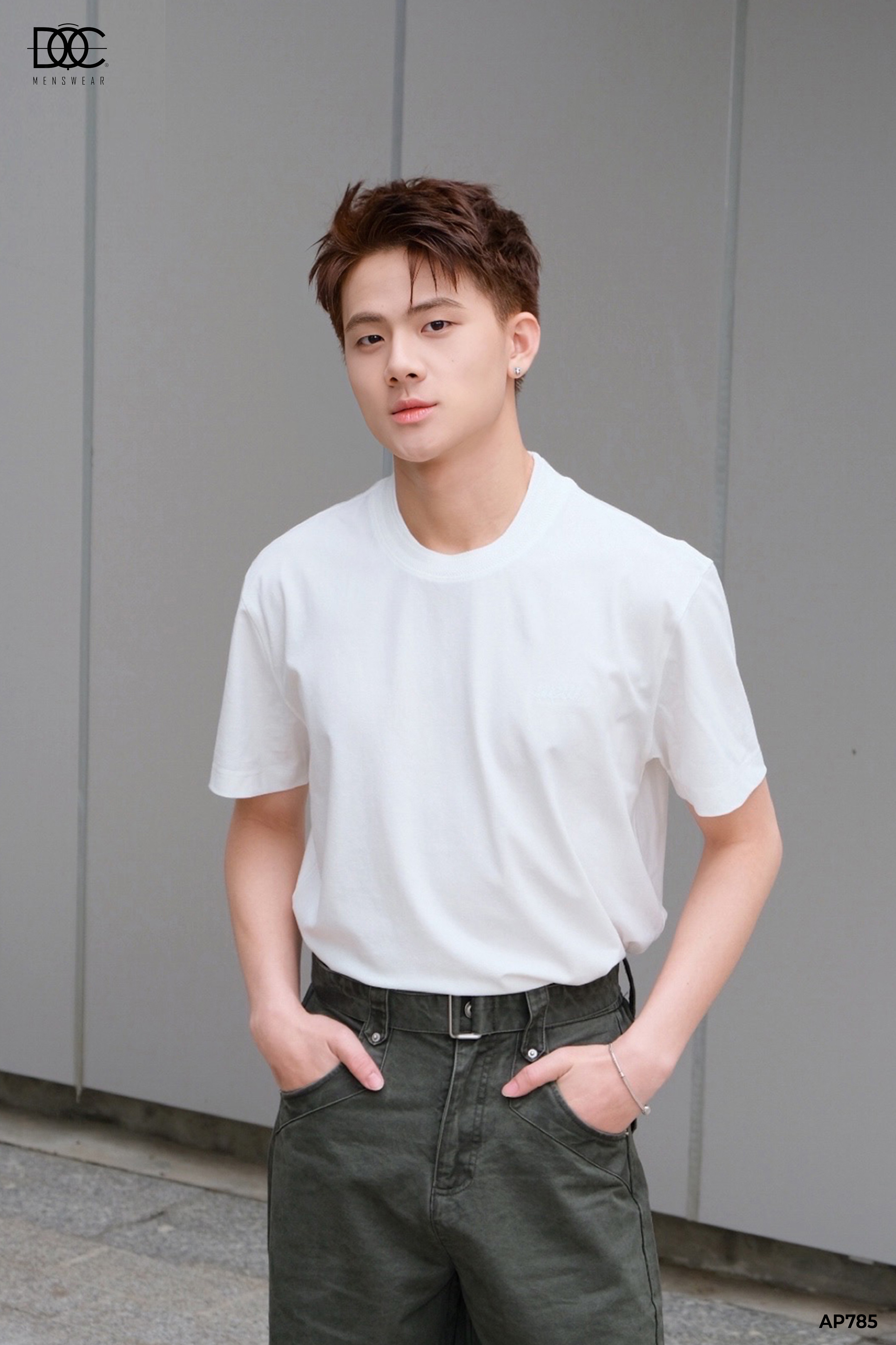 Áo phông cotton oversize trơn - AP785