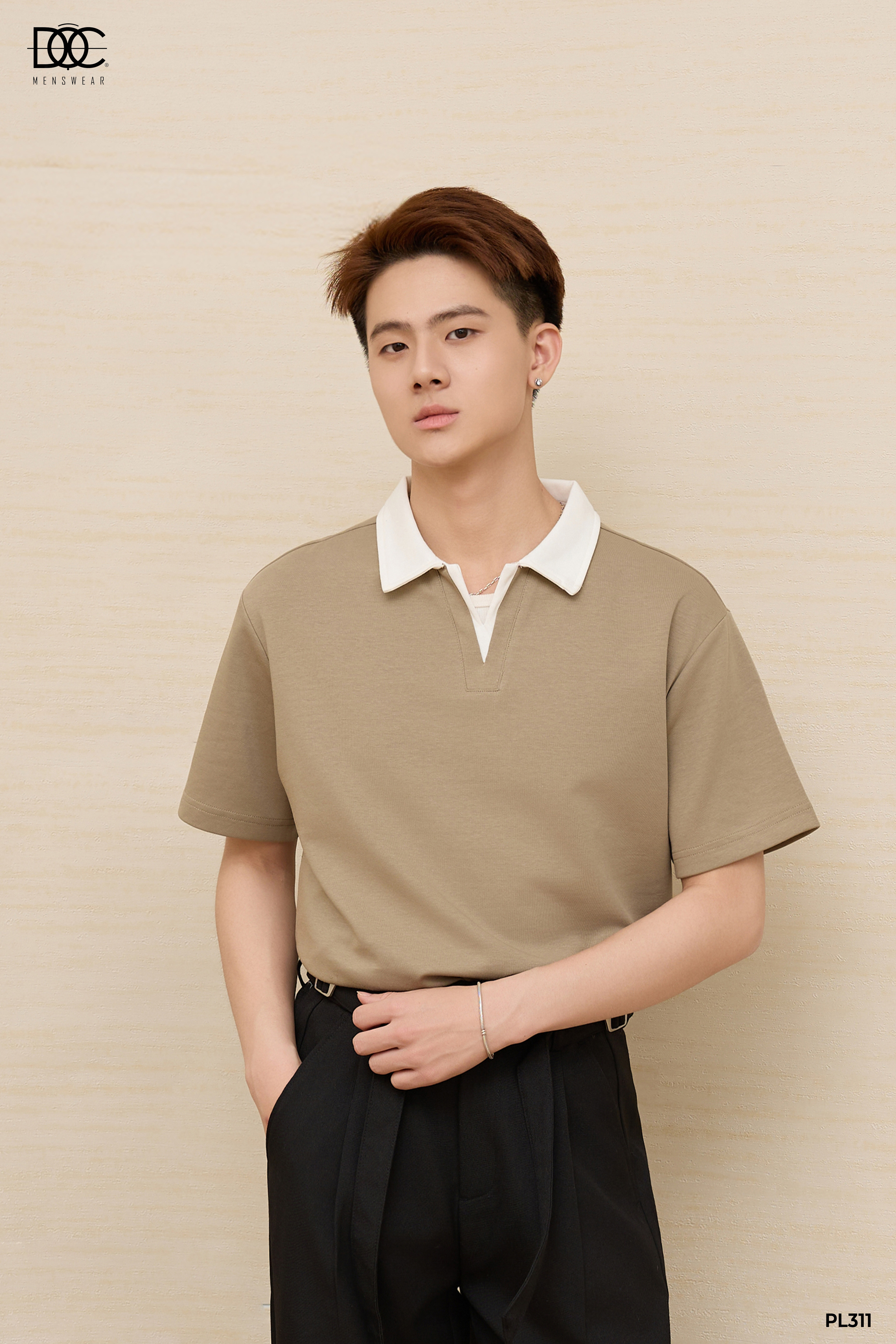 Áo polo cotton co giãn 4 chiều - PL311