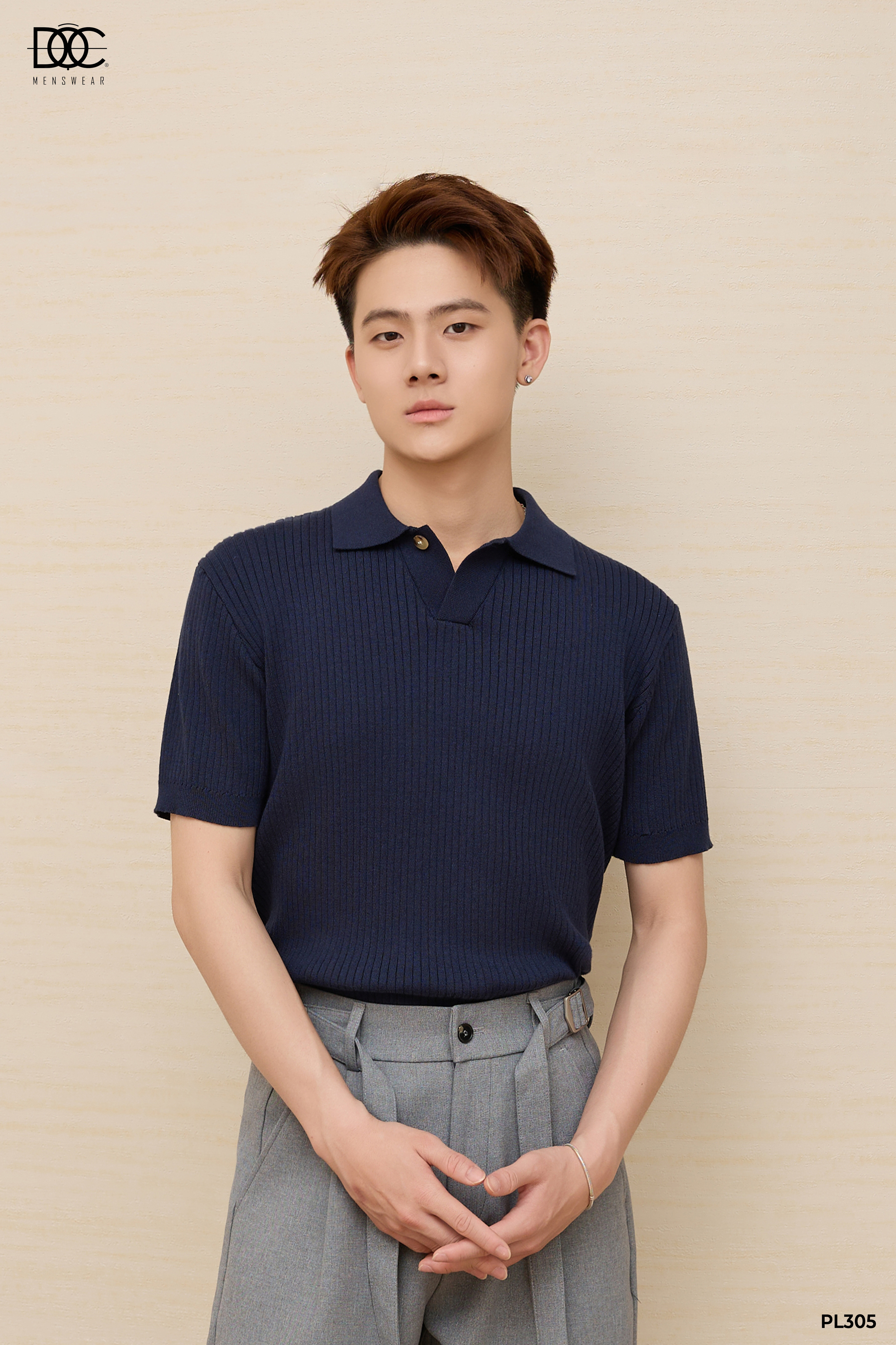 Áo polo mongtoghi cài một cúc - PL305