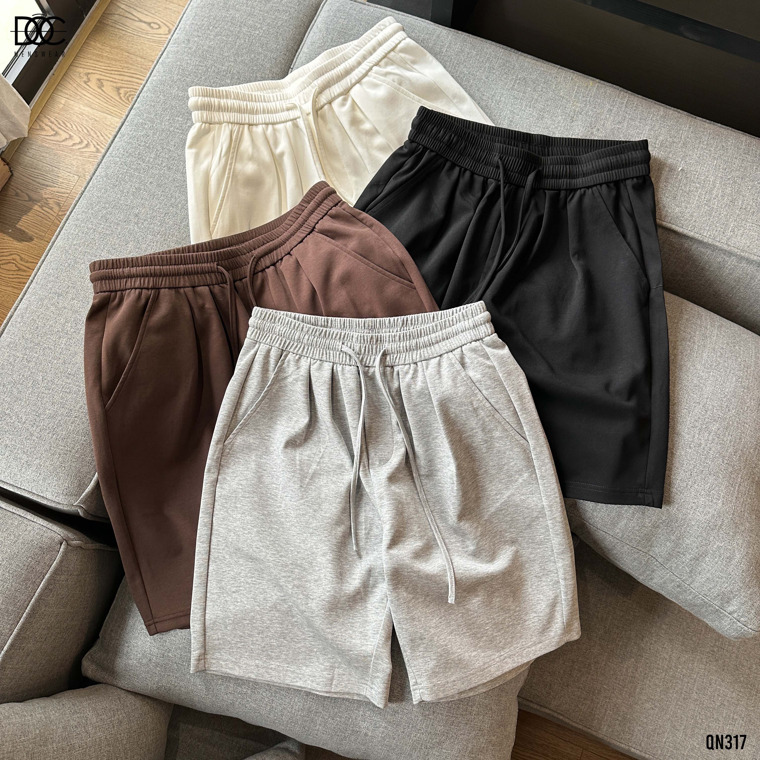 Quần short nỉ dáng cơ bản - QN317