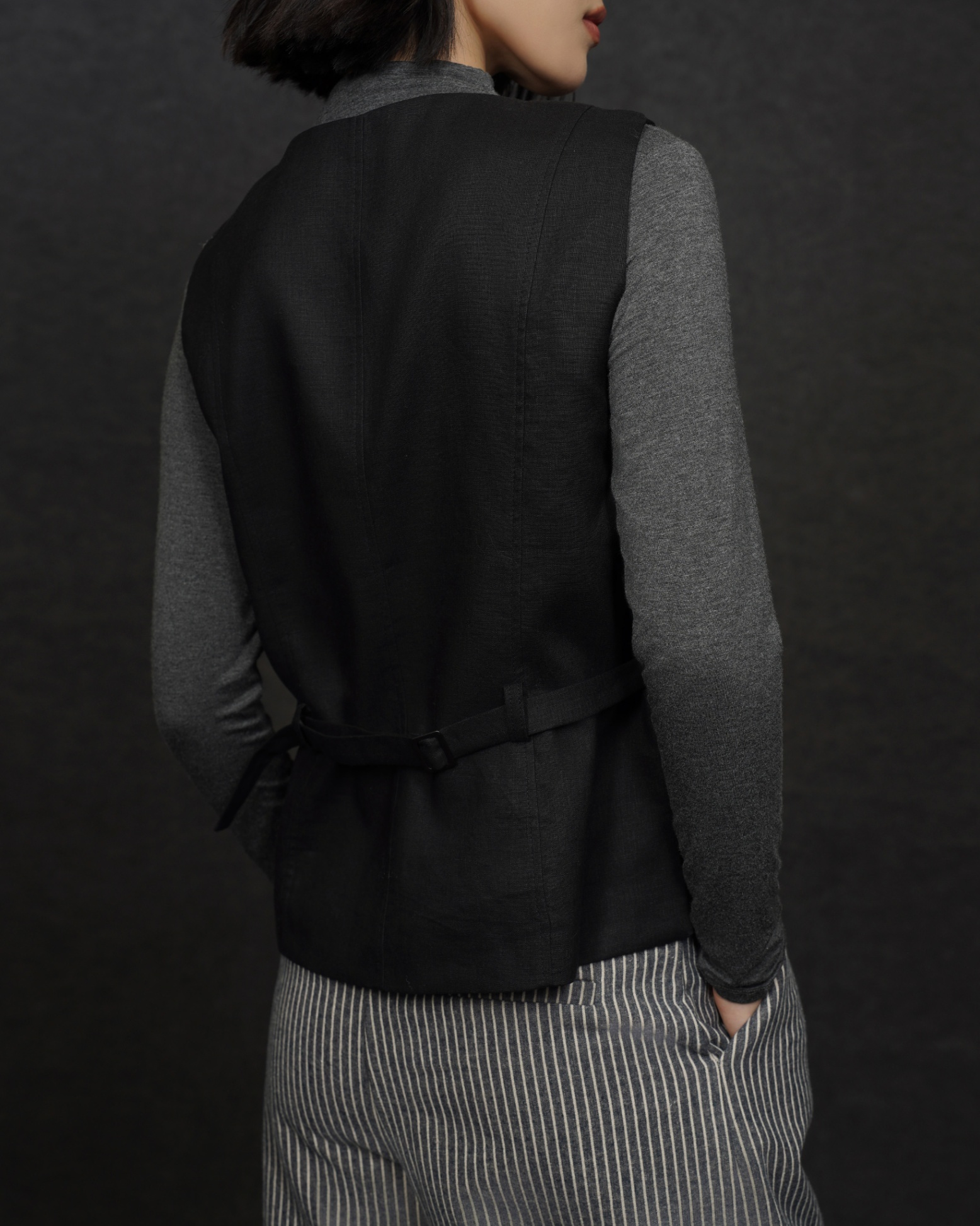 Estella Linen Waistcoat