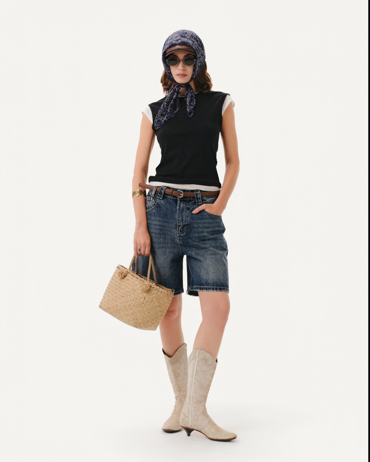 Polaris Denim Shorts