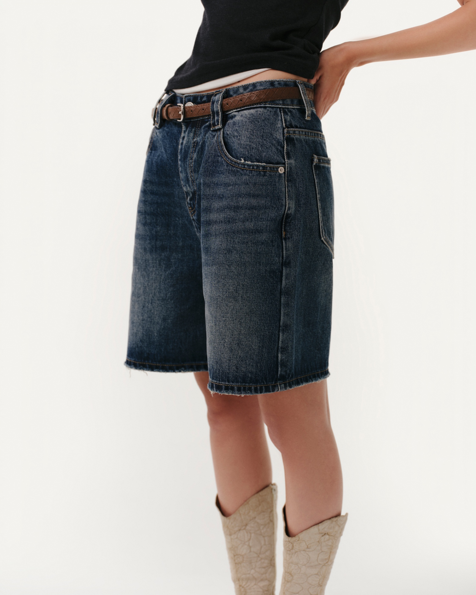 Polaris Denim Shorts