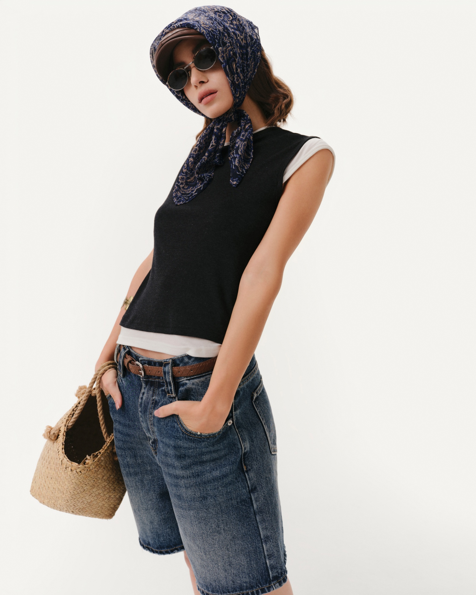 Polaris Denim Shorts
