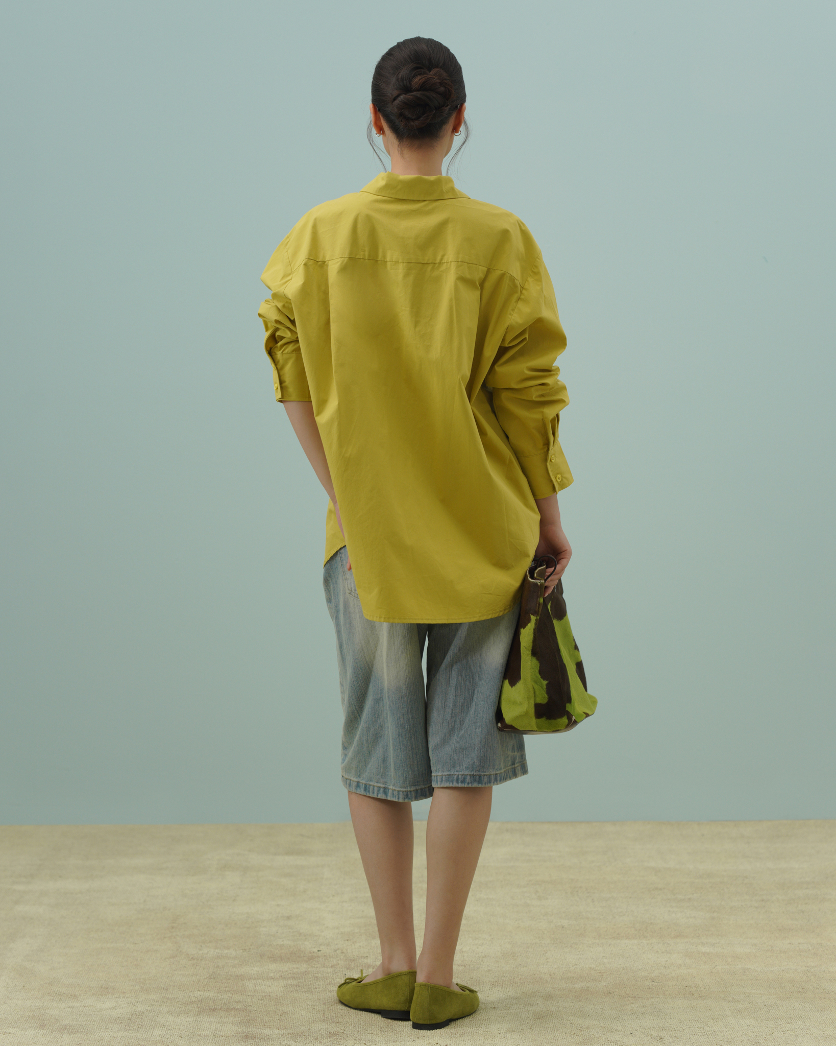 Arden Relaxed Shirt (62063090_Áo sơ mi nữ dài tay dáng rộng basic, từ vải dệt thoi)