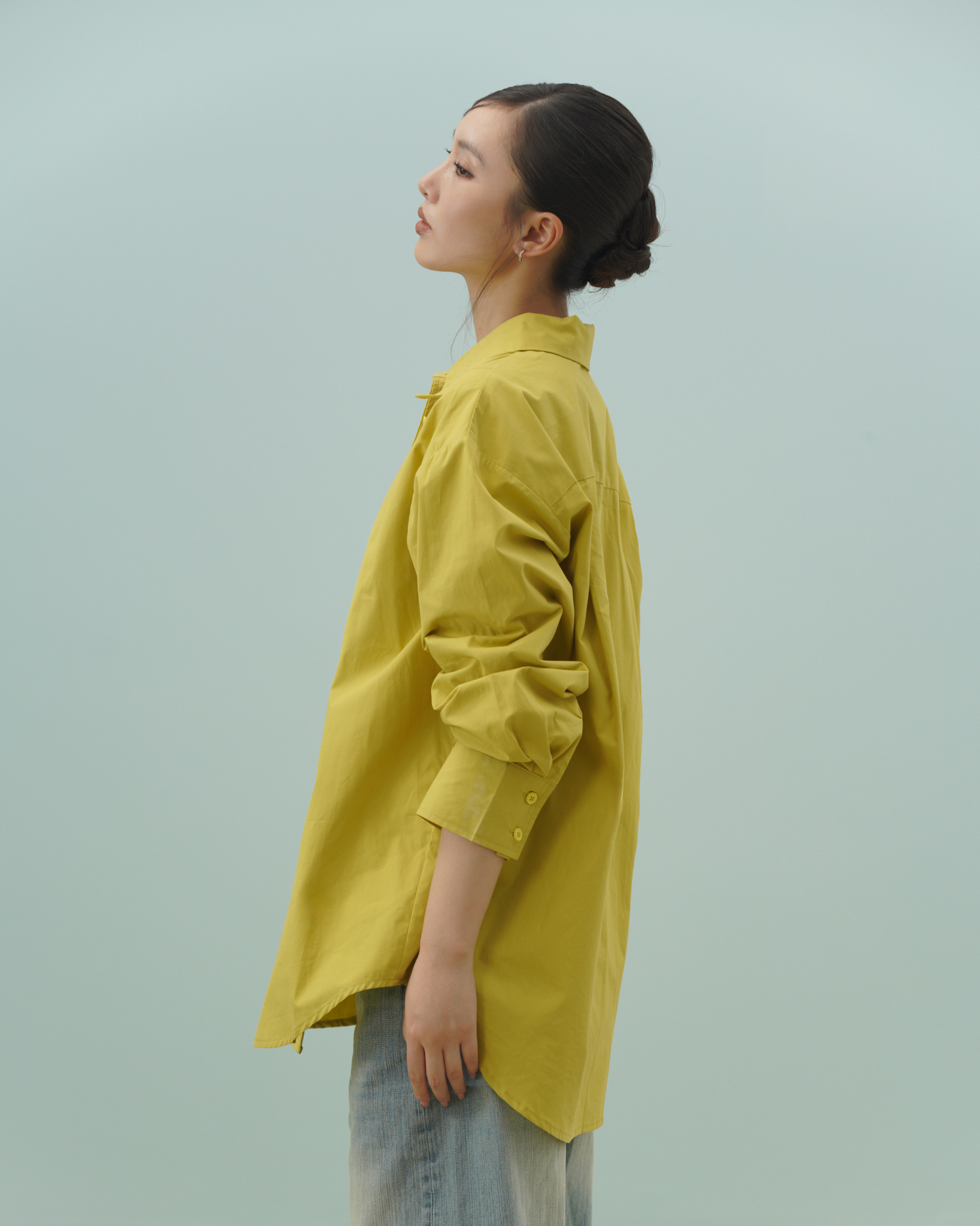 Arden Relaxed Shirt (62063090_Áo sơ mi nữ dài tay dáng rộng basic, từ vải dệt thoi)