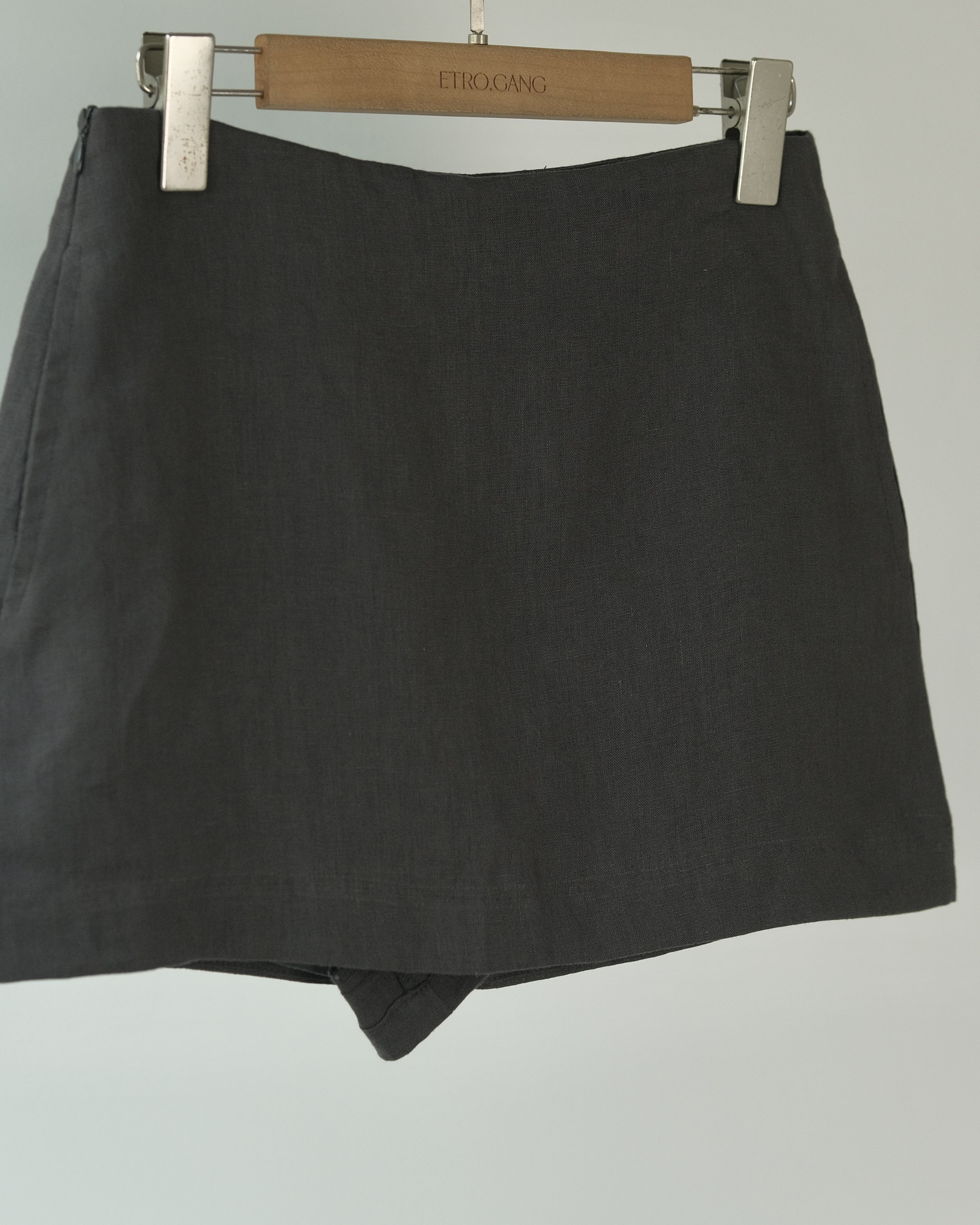 Aurelia Linen Mini Skirt (62045990_Chân váy ngắn nữ có quần đùi lót bên trong, từ vải dệt thoi)