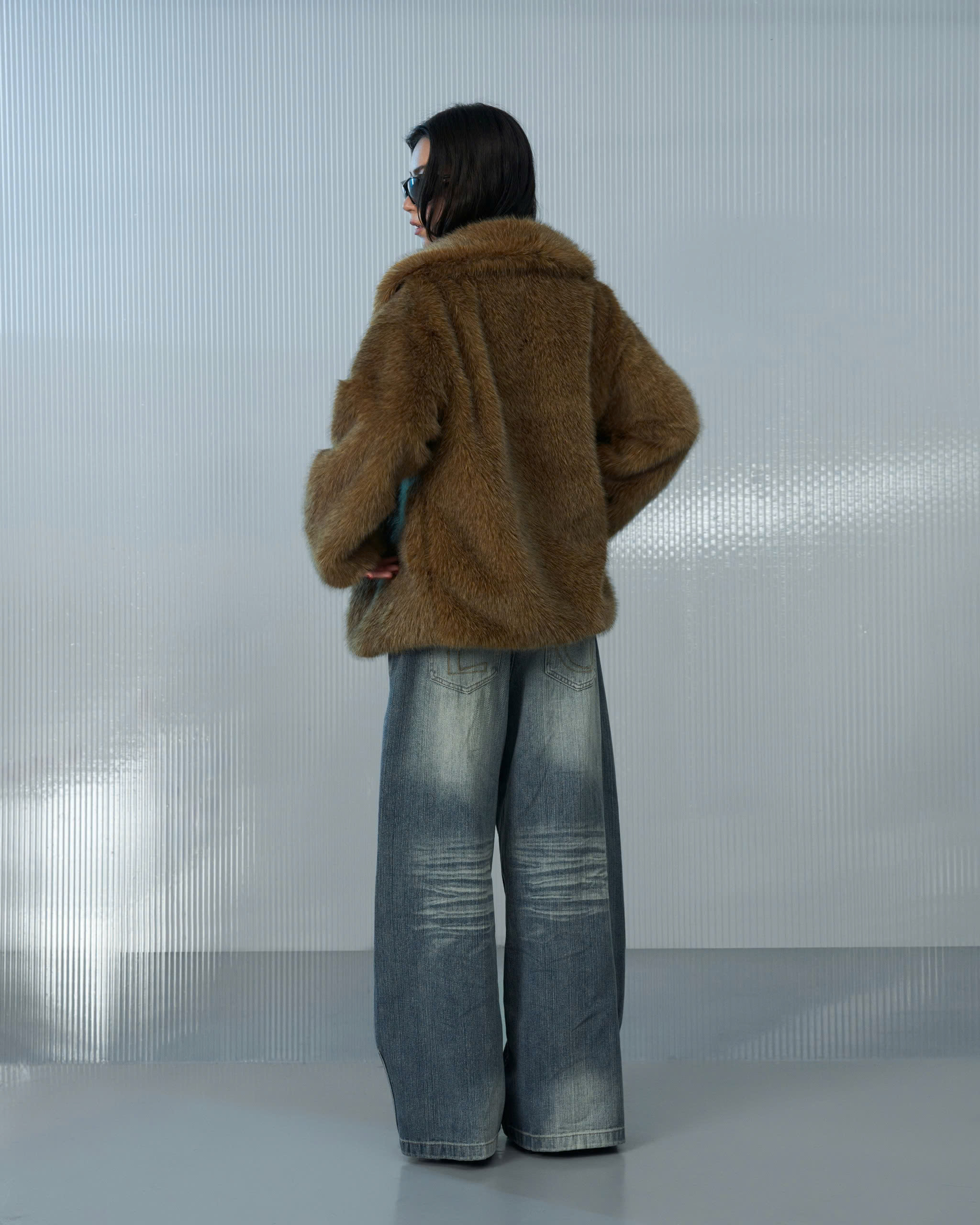 Plush Fur Jacket