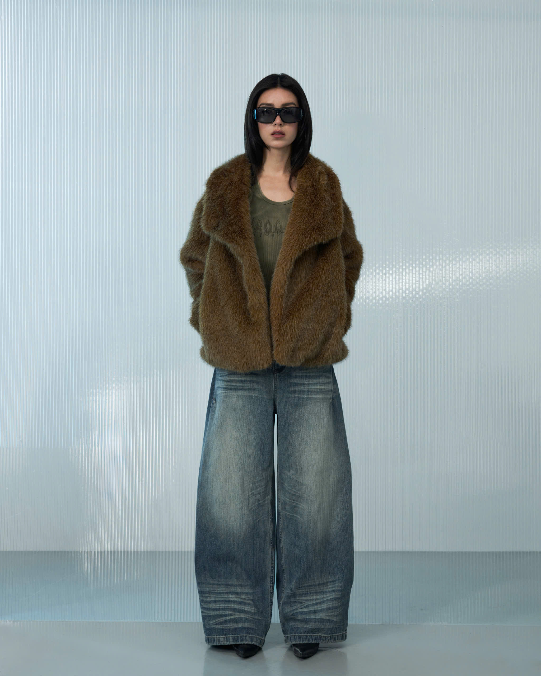 Plush Fur Jacket