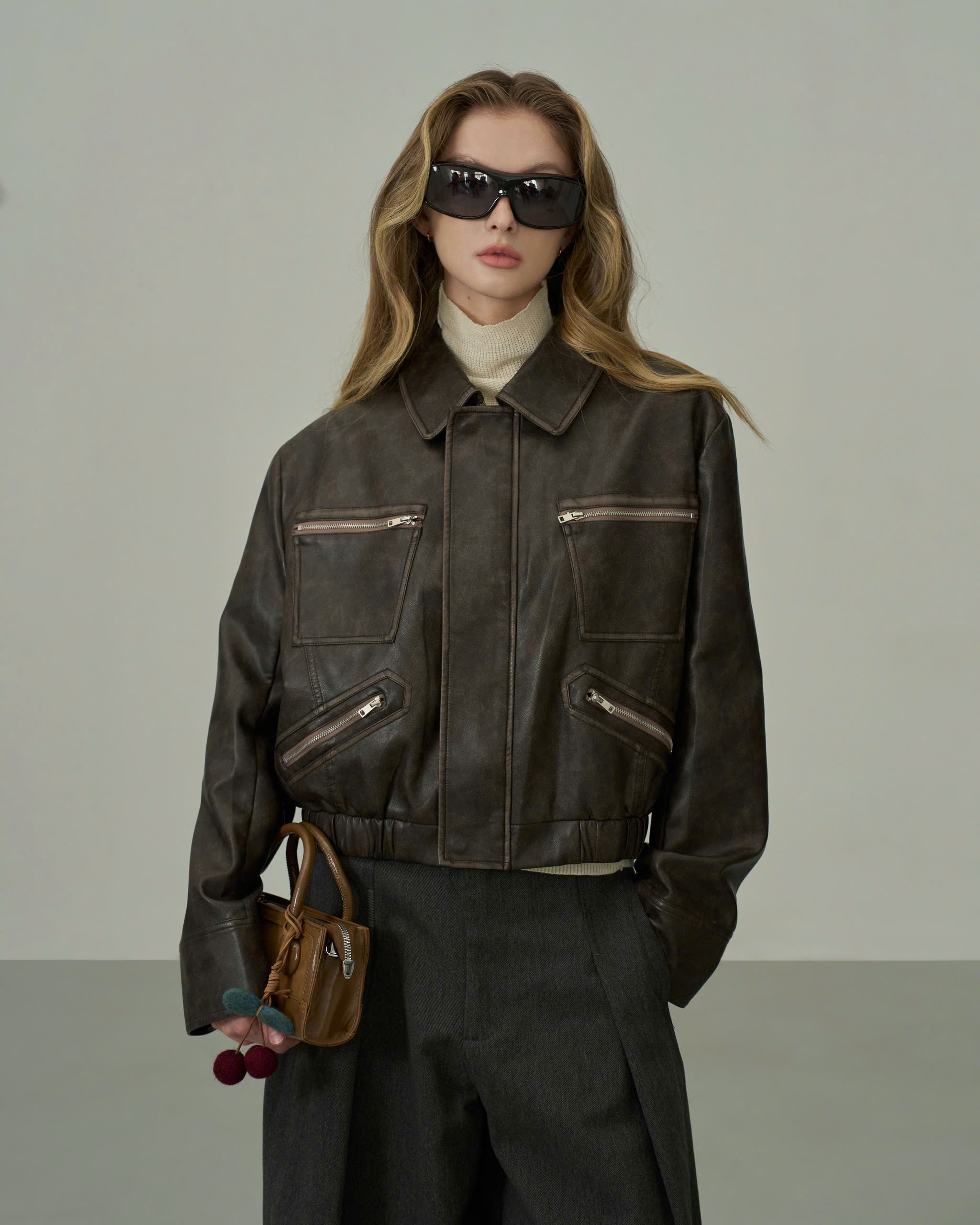 Raifort Leather Jacket