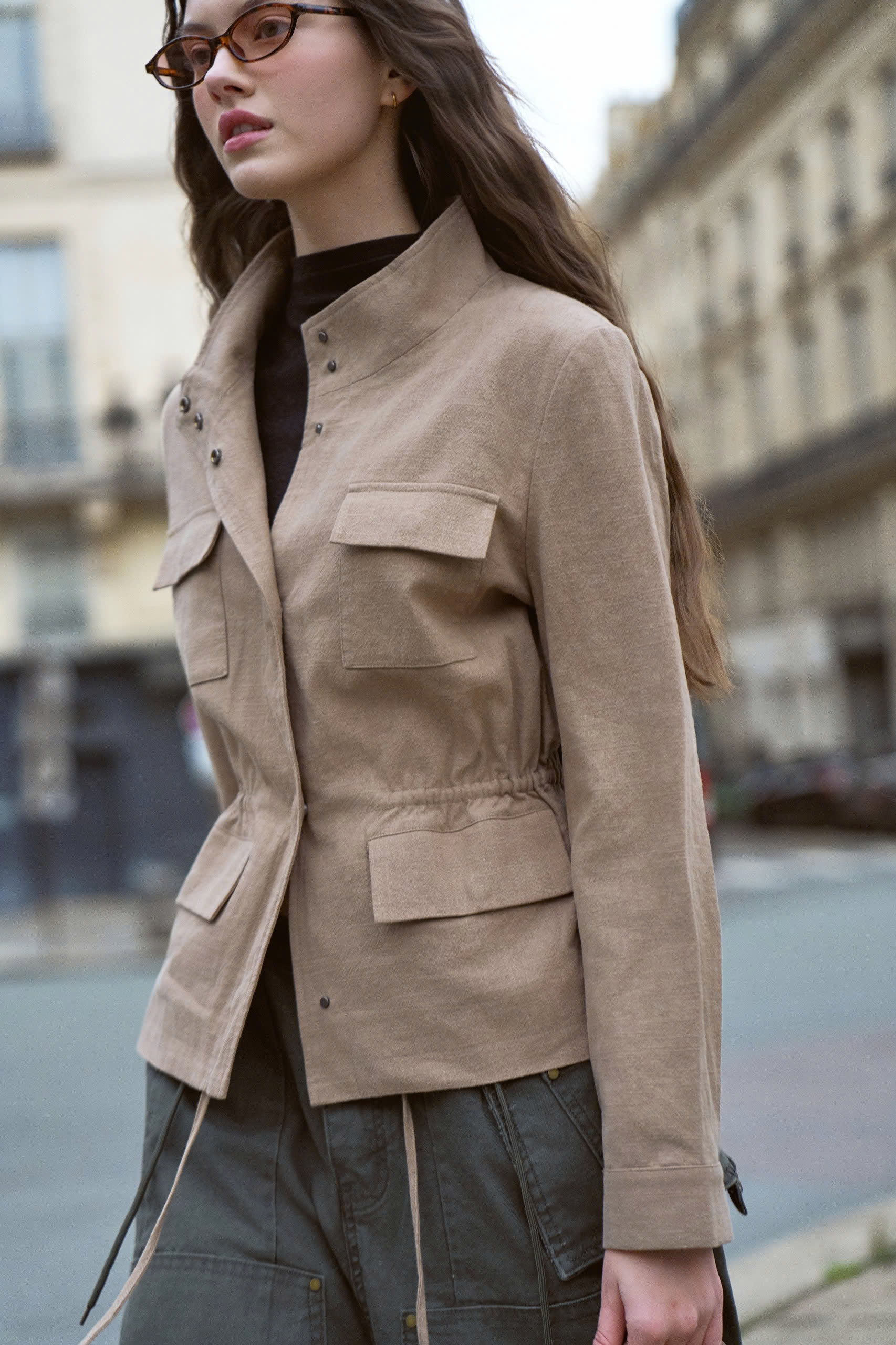Rough Linen Jacket