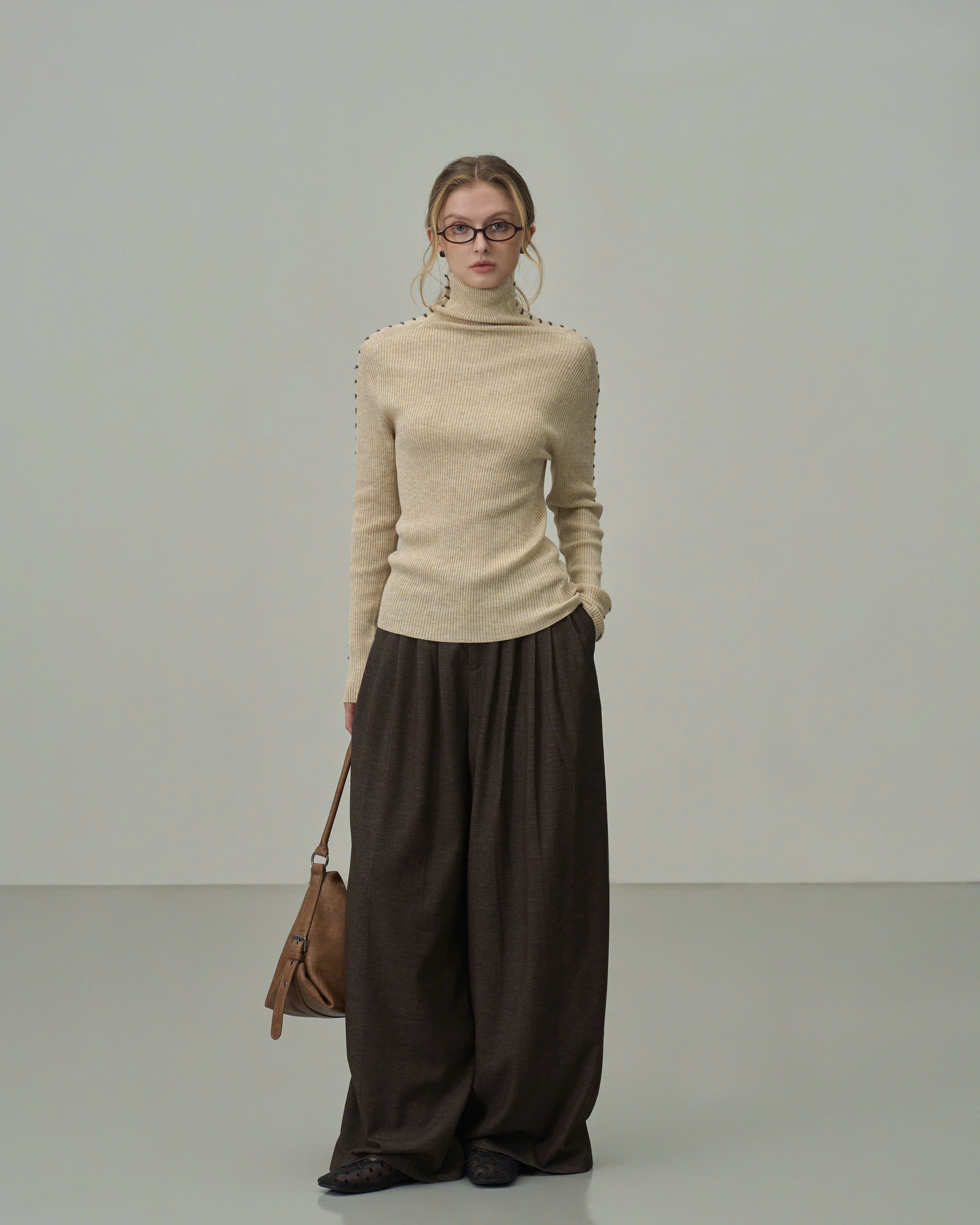 Stitchline Knit Top