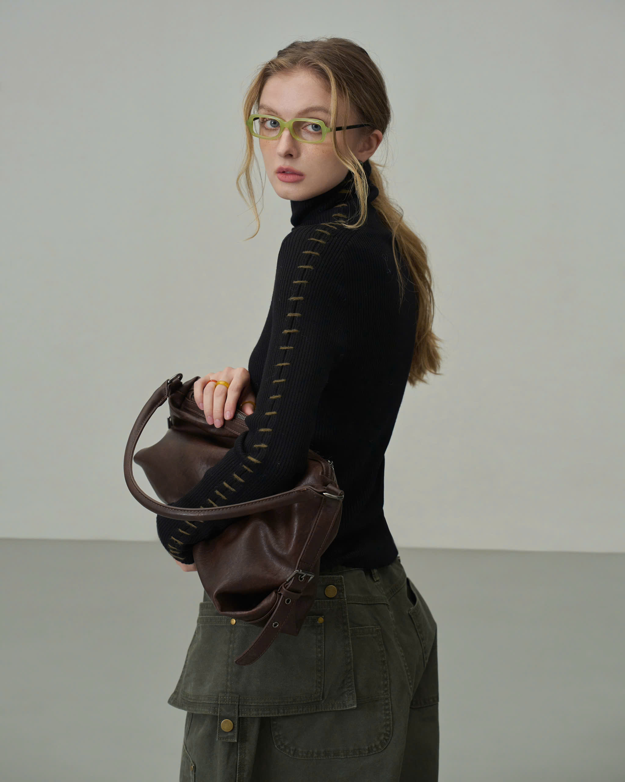 Stitchline Knit Top