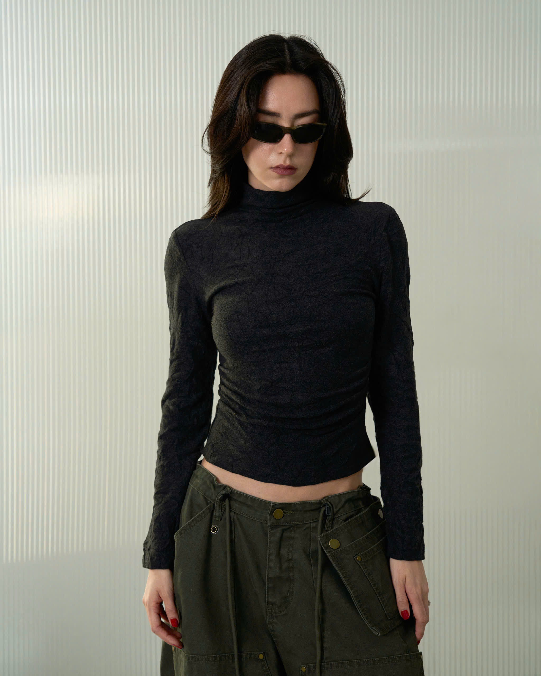 Swoon Turtleneck Top