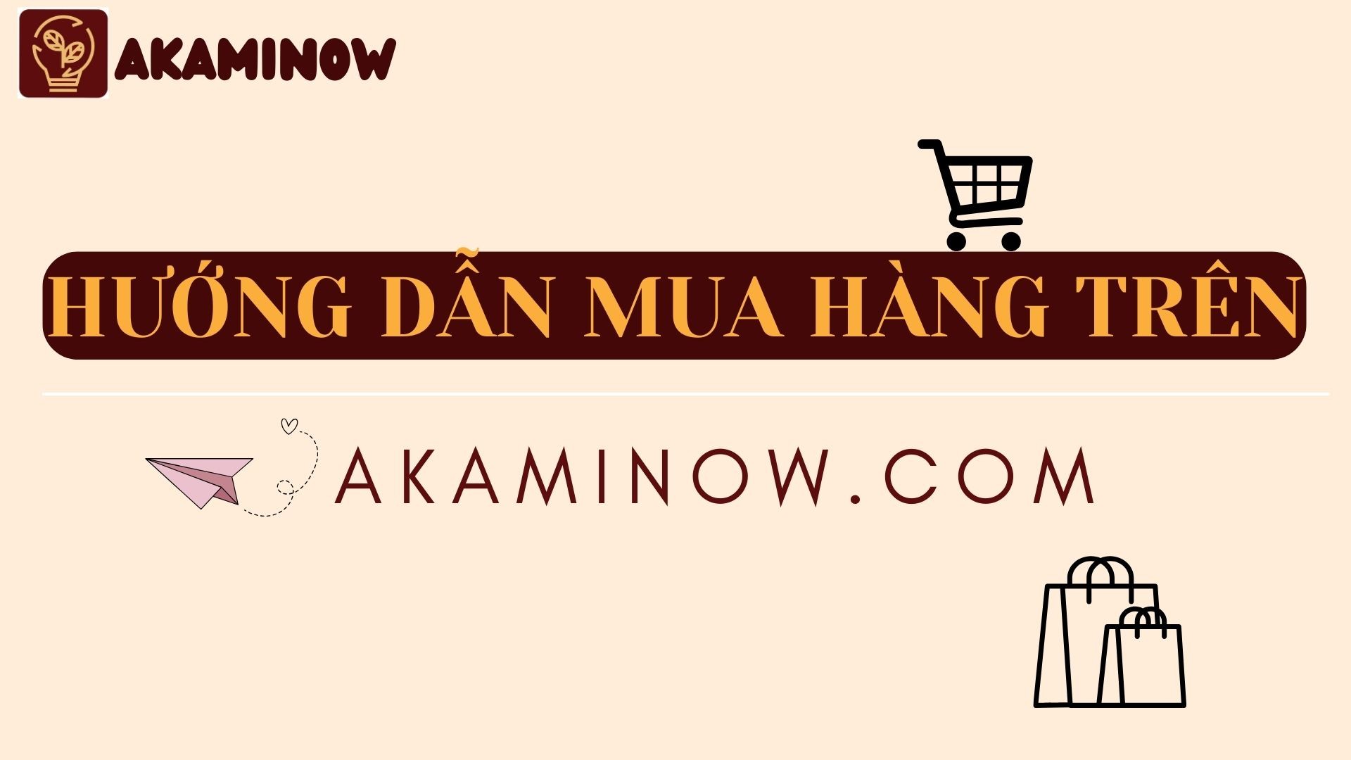 Hướng dẫn cách đặt hàng tại Akaminow.com