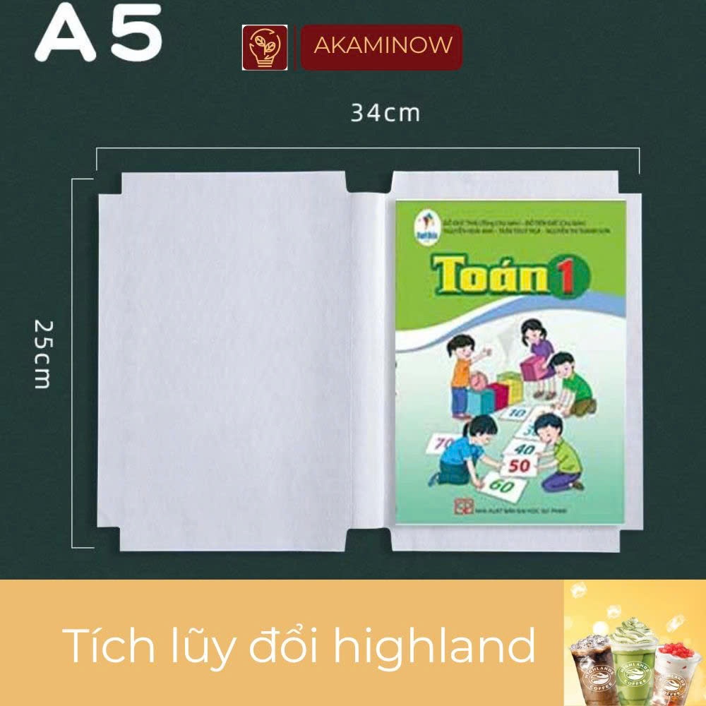 Bọc sách vở Decal cho học sinh các cấp