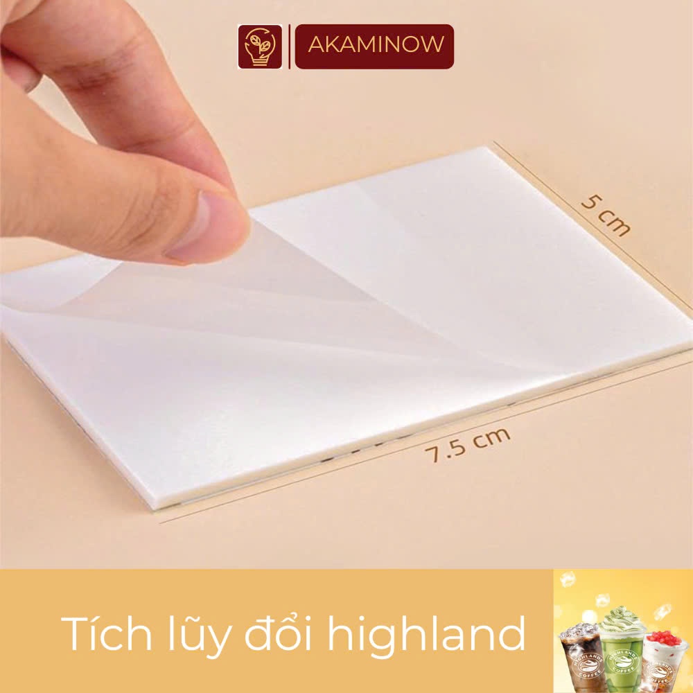Giấy note trong suốt
