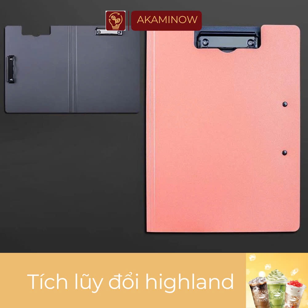 File 2 kẹp tài liệu cao cấp - Hồng