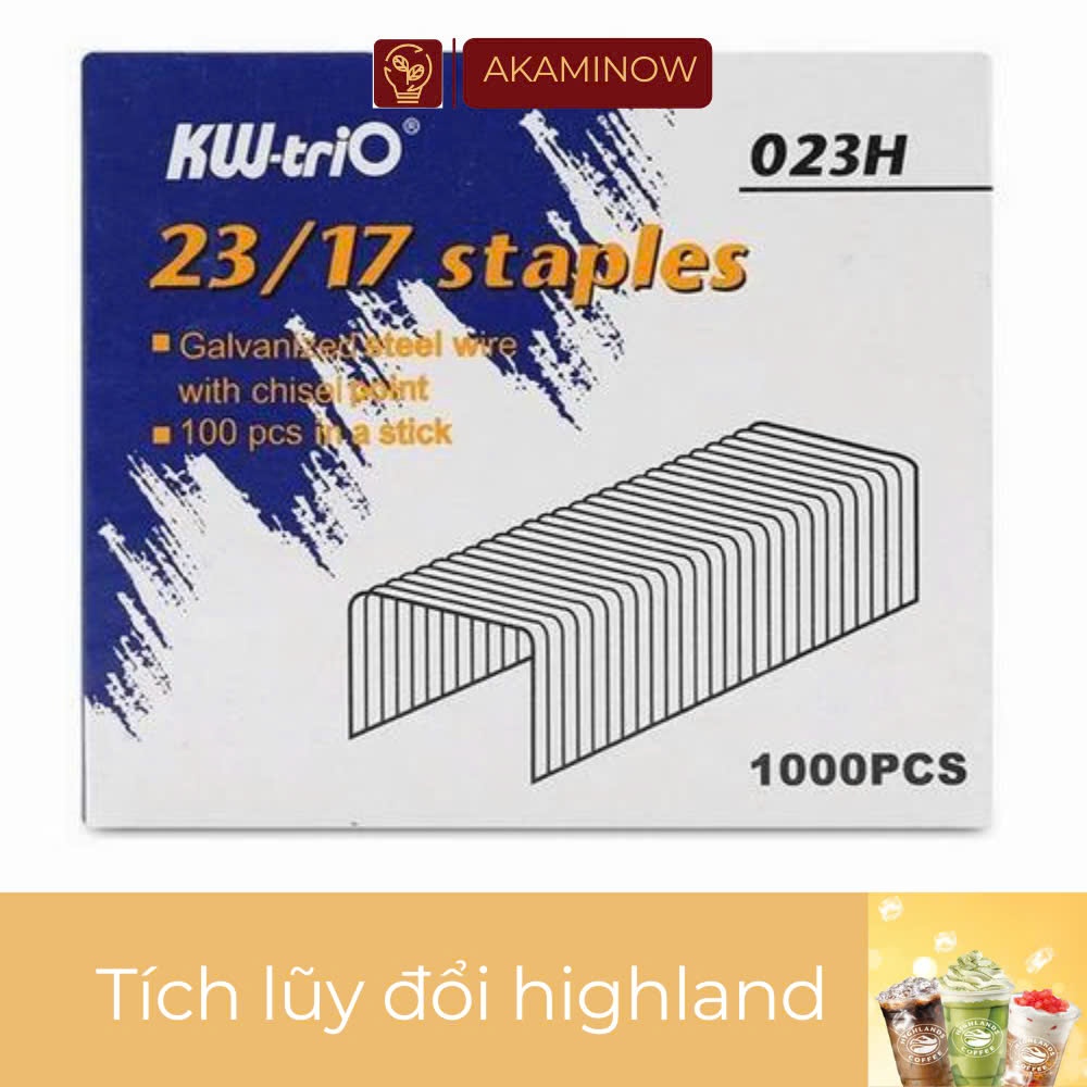 Ruột ghim Kwtrio nhiều kích cỡ - Ghim 23/17