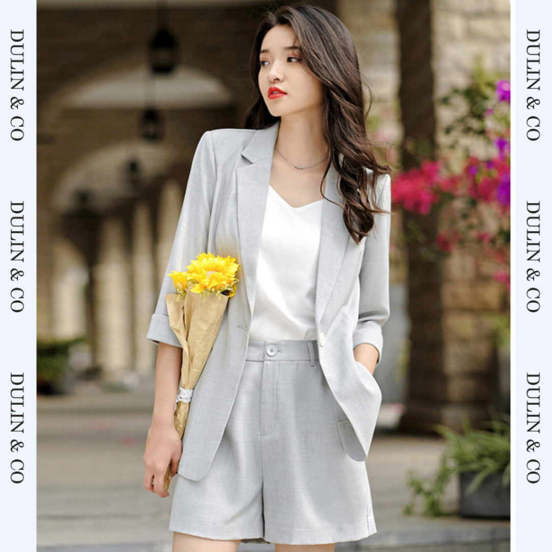 Set blazer phối quần  D05VE0005