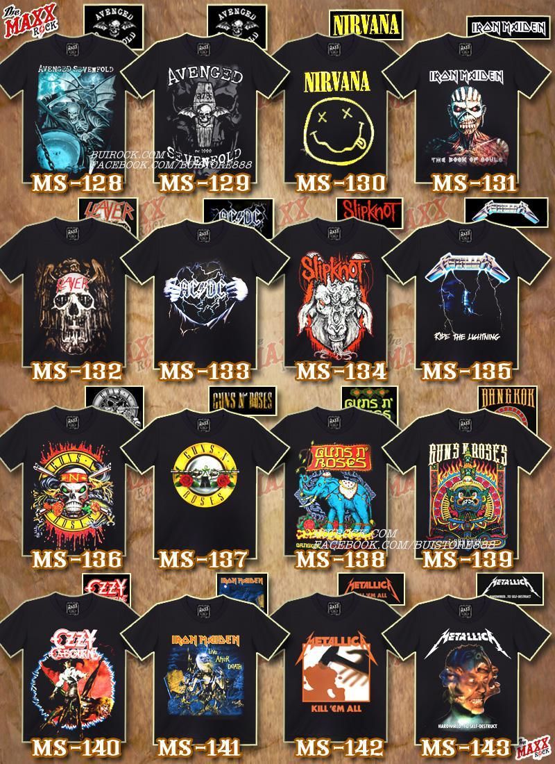 Catalog order THE ROXX và THE MAXX ROCK ( ROCK EAGLE)