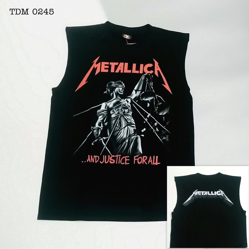 Áo Rock: áo không tay Metallica TDM 0245