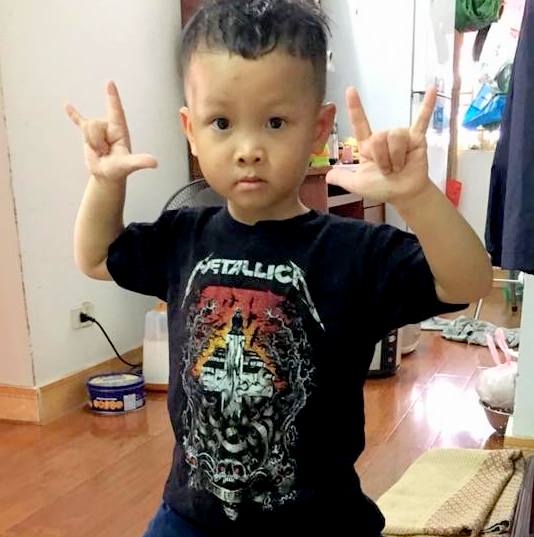 Áo Rock: áo phông trẻ em Metallica TDM 1081