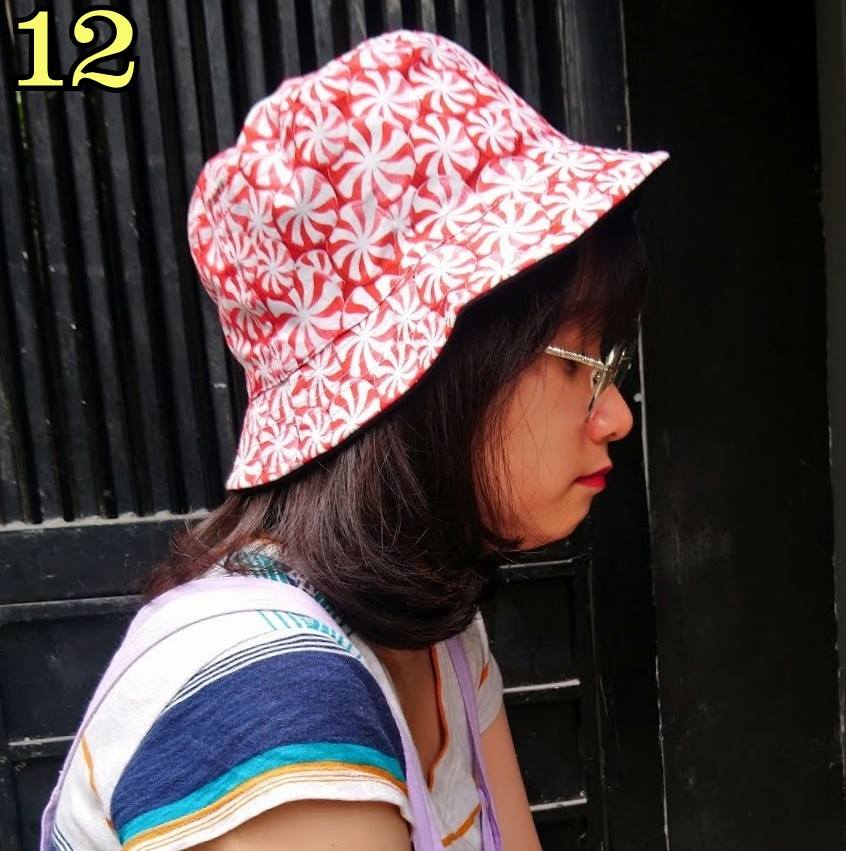 Mũ Bucket hat 2 mặt BUK 12